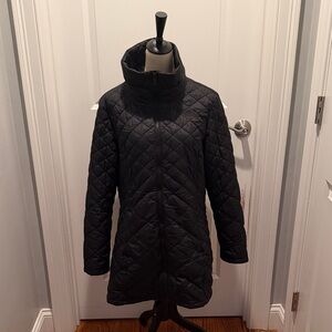 North Face Quilted Black Jacket